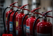 Commercial fire extinguisher service